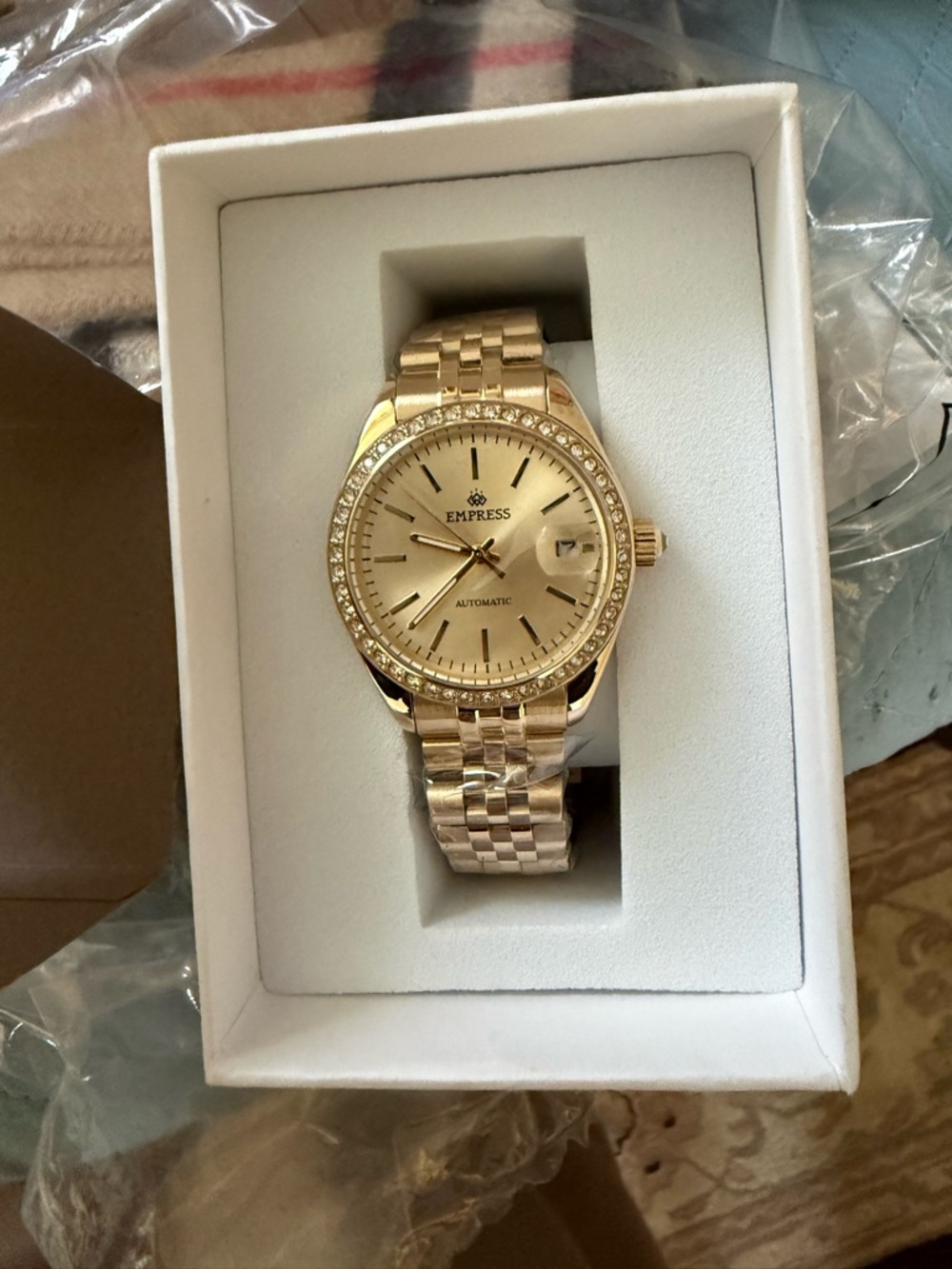 Empress Gold Watch New